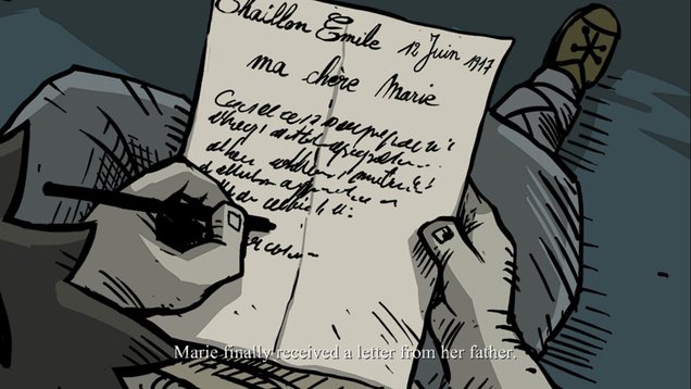 Emile pens one last letter to his daughter.